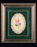 Miniature Painting of a Flower Bouquet